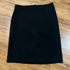 Ann Taylor Classic Black Pencil Skirt